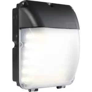 Image of Outdoor Wall Mounted Bulkhead Light - 30W Cool White LED - Photocell Sensor