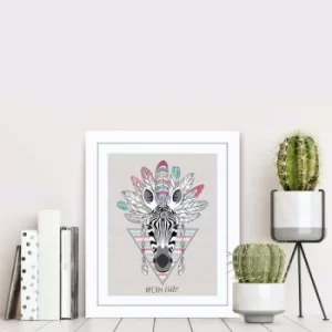 Image of BCT-032 Multicolor Decorative Framed MDF Painting