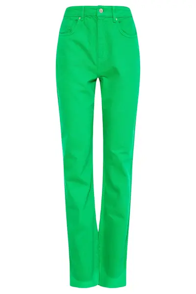 Image of Long Tall Sally Tall Mom Jeans Green