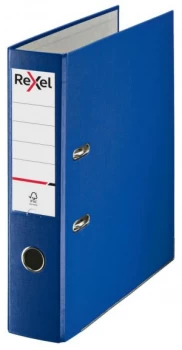 Image of Rexel Lever Arch File ECO A4 PP 75mm Blue Box 20