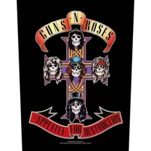 Image of Guns N' Roses - Appetite For Destruction Back Patch