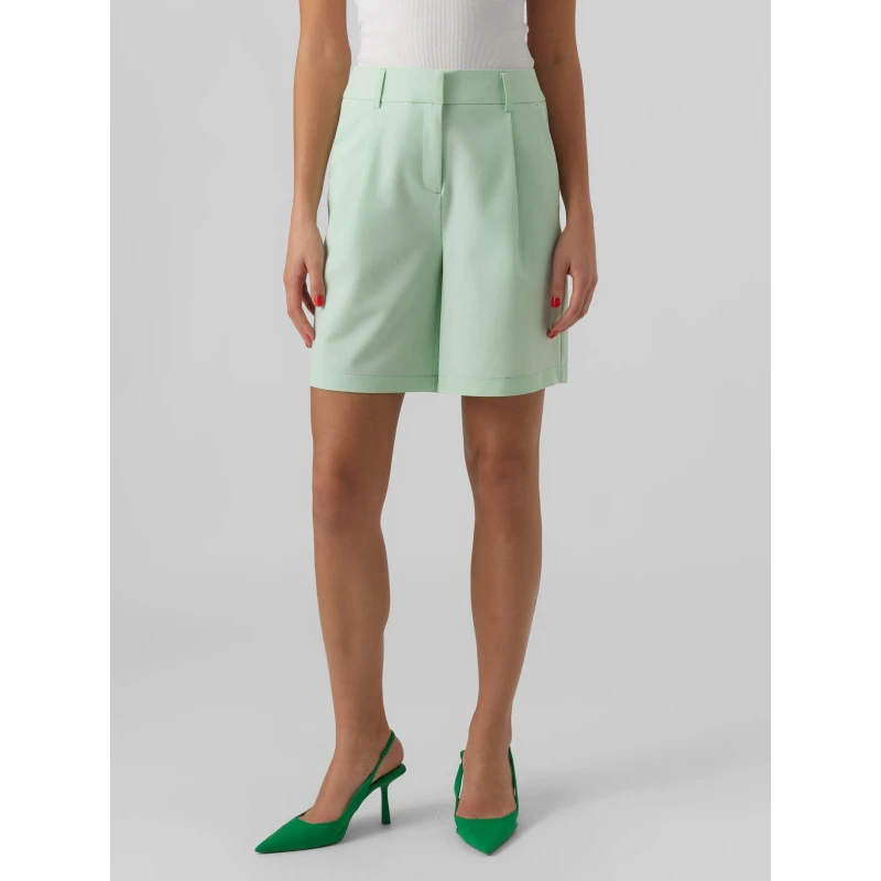 Image of Veromoda Green / Mist Green Zelda Tailored Shorts Green Female 10 186824UK