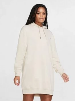 Image of Nike Nsw Hooded Dress - Oatmeal