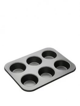 Image of Masterclass 6-Hole Deep Muffin And Cupcake Tray