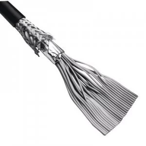 Image of 3M 7000058360 Ribbon cable Contact spacing: 1.27mm 9 x 0.08 mm² Black, Grey Sold per metre