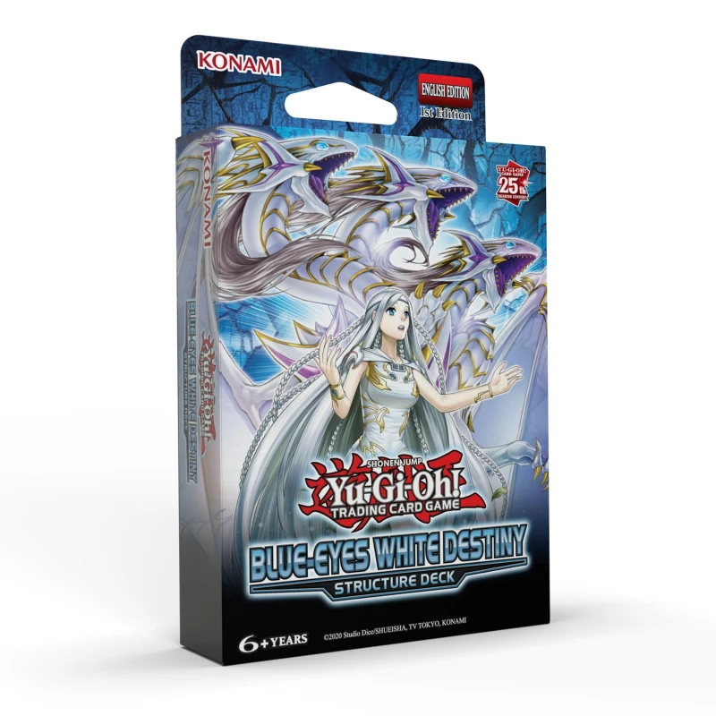Image of Yu-Gi-Oh Yu-Gi-Oh! Structure Deck: Blue Eyes White Destiny Structure Deck unisex One Size