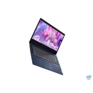 Image of Lenovo IdeaPad Slim 3i 6405U Notebook 35.6cm (14") Full HD Intel Pentium Gold 4GB DDR4-SDRAM 128GB SSD WiFi 6 (802.11ax) Windows 10 Home S Blue