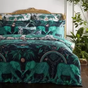 Image of Emma J Shipley Zambezi Duvet Cover - KING, TEAL