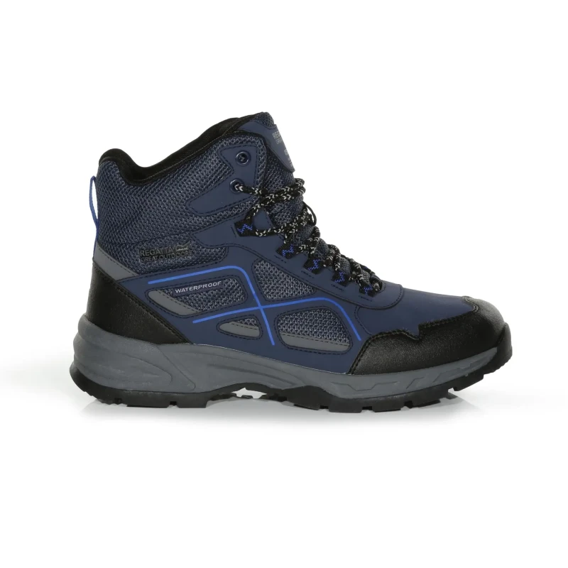 Image of Regatta Regatta Men Vendeavour Walking Boots in Mid Navy Size: 6 Mid Navy 6 Male 5063019175768