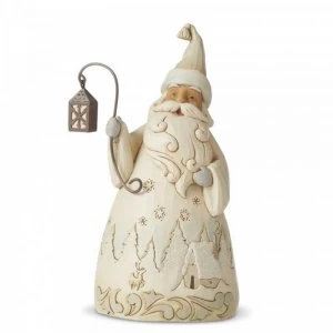 Image of Laughter Makes The Season Bright Santa Figurine by Jim Shore