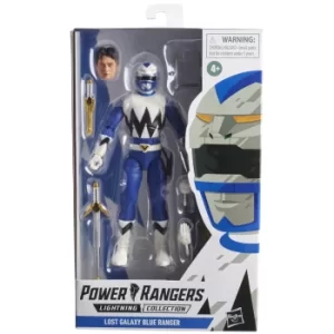 Image of Hasbro Power Rangers Lightning Collection Lost Galaxy Blue Ranger Figure