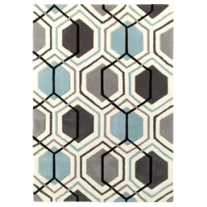 Image of Hong Kong 7526 Rug Grey