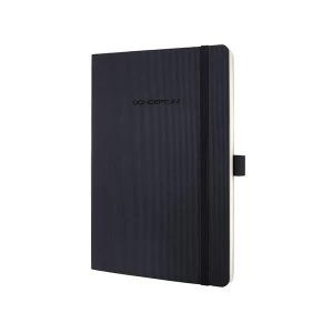 Image of Sigel CONCEPTUM Black Softcover Lined A5 Notebook