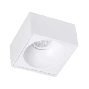 Image of Milagro Spot Light Bali Square White 1 x GU10
