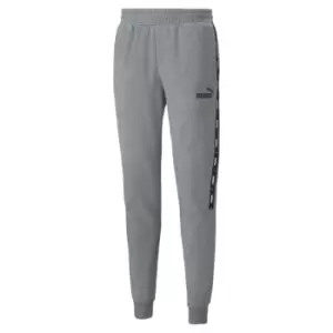 Image of Puma Essential Tape Jogging Bottoms Mens - Grey