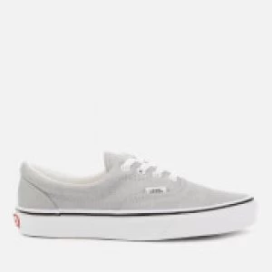 Image of Vans Womens Era Glitter Trainers - Silver/White - UK 3