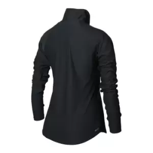Image of New Balance Spacedye half Zip Top Womens - Black