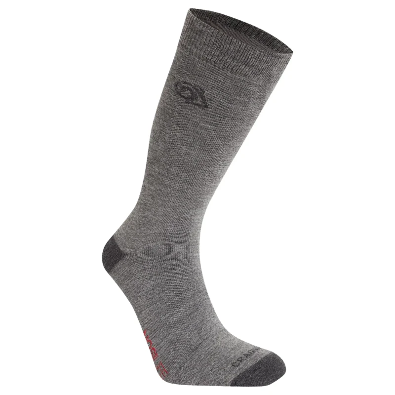 Image of Football Socks Craghoppers Nosilife Travel Gris Unisex 39/42