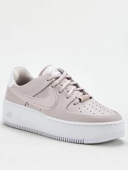 Image of Nike Air Force 1 Sage Low - Grey/White