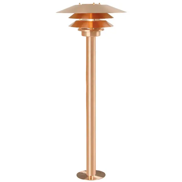 Image of Veno Outdoor Bollard Copper, E27, IP54