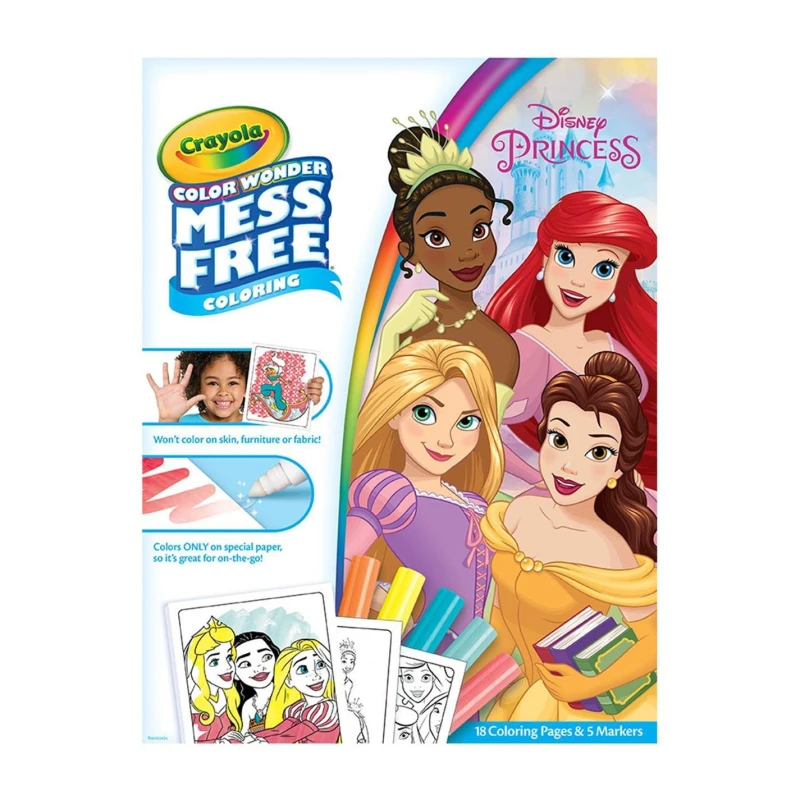 Image of Crayola Crayola Disney Princess Colour Wonder - None None One Size