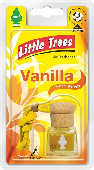 Image of Vanilla (Pack Of 24) Little Trees Bottle Air Freshener