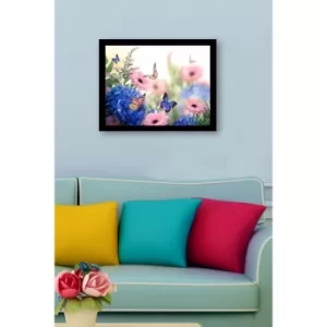 Image of SC1050 Multicolor Decorative Framed MDF Painting