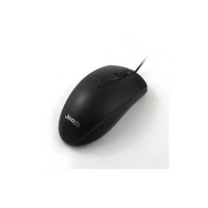 Image of Jedel (CP72) Wired Optical Mouse, 1000 DPI, USB, Black