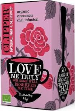 Image of Clipper Organic Love Me Truly, Chai Infusion 20 bags