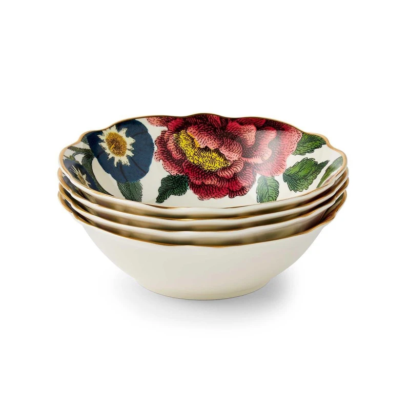 Image of Spode Creatures of Curiosity Set of 4 Cereal Bowls Multi unisex One Size