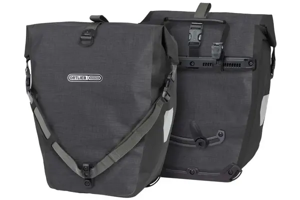 Image of Ortlieb Back-Roller Plus QL2.1 Pannier Bags 20L Rear Wheel x2 - Black