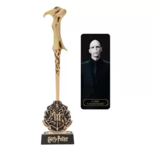 Image of Harry Potter Pen and Desk Stand Voldemort Wand Display (9)