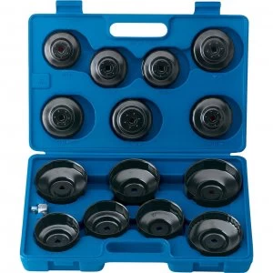 Image of Draper Expert 15 Piece 3/8" Drive Oil Filter Cup Socket Set 3/8"