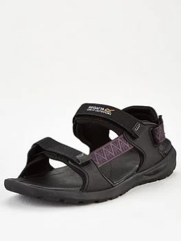 Image of Regatta Marine Web Sandal - Black