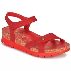 Image of Panama Jack SULIA womens Sandals in Red,4,5,5.5,6.5,7