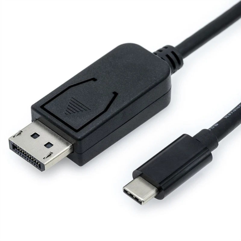 Image of VALUE 11.99.5845 video cable adapter 1m USB Type-C DisplayPort Black