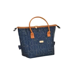Image of Beau and Elliot Convertible Broken-Hearted Navy Picnic Bag