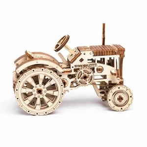 Image of Tractor Wooden City 3D Wooden Model Kit