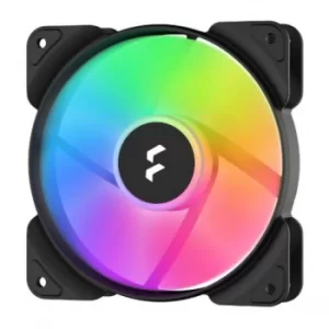 Image of Fractal Design Aspect 12 12cm RGB PWM Case Fan, Rifle Bearing, Supports Chaining, Aerodynamic Stator Struts, 500-2000 RPM,...