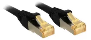Image of Lindy 47313 networking cable Black 10 m Cat7 S/FTP (S-STP)
