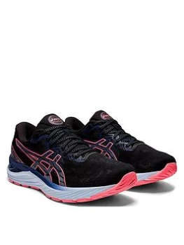 Image of Asics Gel-Cumulus 23 - Black/Pink, Size 7, Women