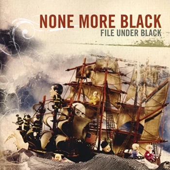 Image of None More Black - File Under Black CD