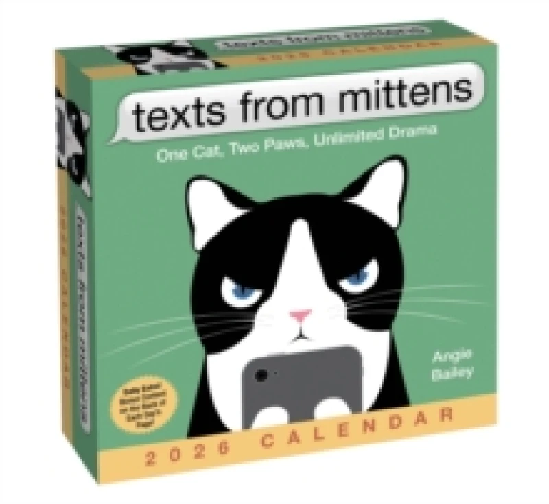 Image of Texts from Mittens the Cat 2026 Day-to-Day Calendar Calendar