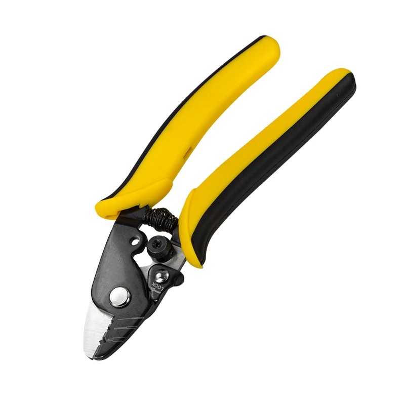 Image of LogiLink WZ0064 cable stripper Black. Yellow