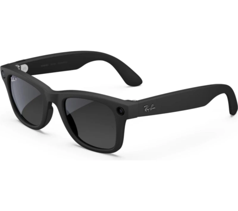 Image of RAY-BAN Meta Wayfarer (Gen 2) Glasses - Matte Black with Gradient Graphite Lenses 8056262721414
