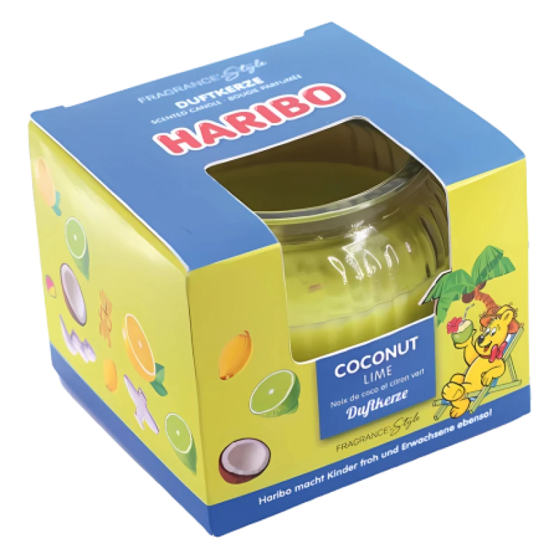 Image of Haribo Coconut Lime scented candle COC-13650