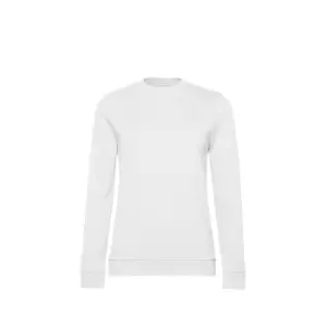 Image of B&C Womens/Ladies Set-in Sweatshirt (M) (White)