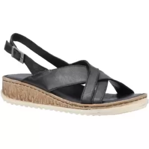 Image of Hush Puppies Womens Elena Cross Over Wedge Sandals UK Size 8 (EU 41)