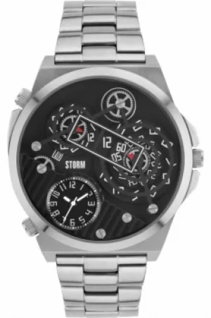 Image of Mens STORM Trimatic Black Watch 47329/BK
