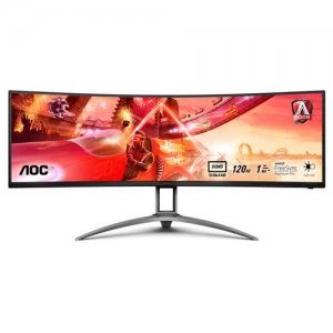 Image of AOC 49" AG493UCX Dual Quad HD Curved WLED Gaming Monitor